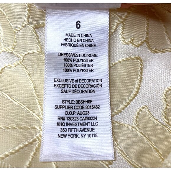 NWT Blueberi Boulevard Girls 2-Piece Yellow Dress & Coat Set Size 6 RAA10418 - Picture 5 of 13